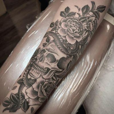 Walk the Line Tattoo