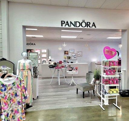 Wonderful jewelry showroom featuring Pandora!