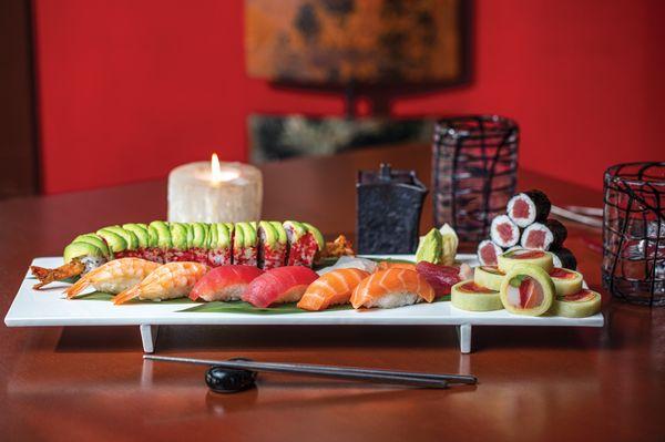 Sushi at Echo Palm Beach