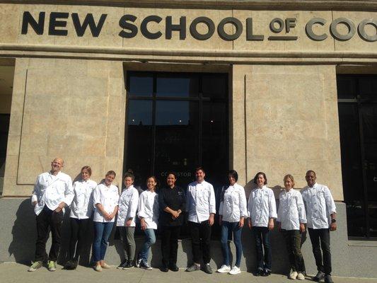 Our first official class at our Pasadena campus