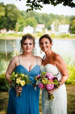 My beautiful friend Sarah and her equally beautiful stepdaughter.. Thank You for letting me share in your special day
