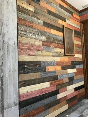 A remodeled bathroom we did