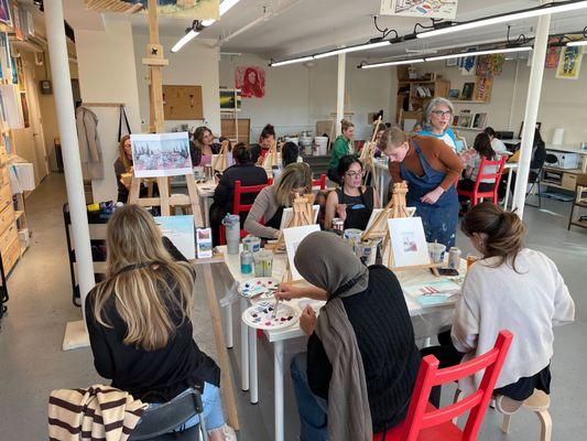 Painting party https://www.artschoolsfbay.com/painting-parties