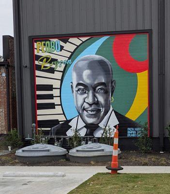 Peabo Bryson Mural, The Commons at Welborn, Greenville