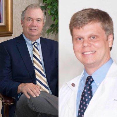 Dr. Don Hardee and Dr. Drew Jordan