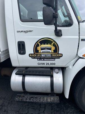 Black Life Matters Trucking
