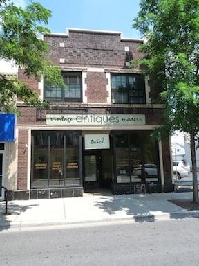 Twice studio offers custom upholstery, draperies, vintage/antique furniture/accessories as well as custom wall treatments.