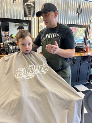 So patient and kind with my little guy