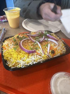 Chicken (Thokka, I think) Biryani