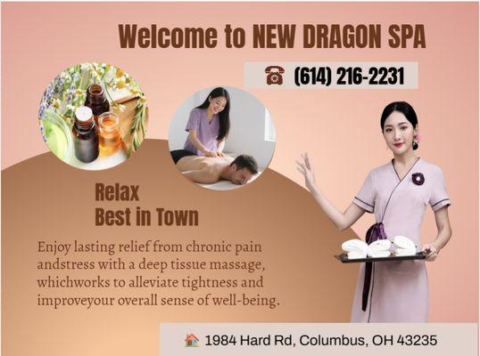 Swedish Massage is a type of massage therapy that uses long, smooth strokes to help relax the body...