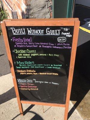 Built Without Guilt at the Chandler Street Farmers Market