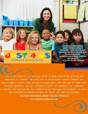 Just 4 Us Childcare & Learning Center