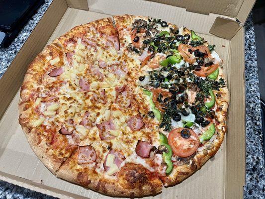 Hawaiian / vegetarian