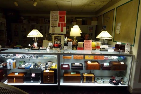 The usual selection of cigar accessories.