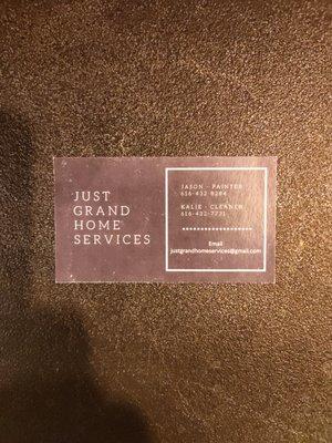 Just Grand Home Services