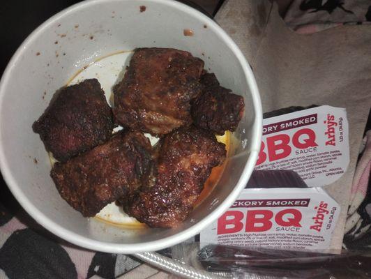 5 piece steak nuggets