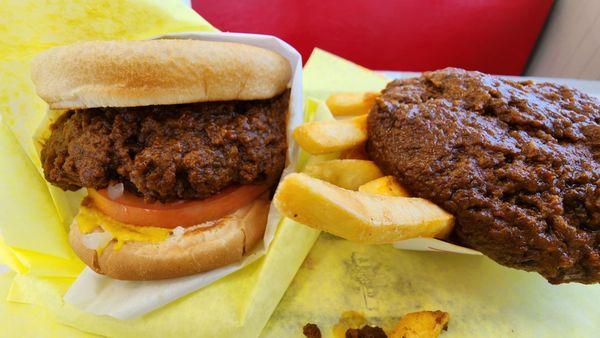 #1, fries w/added chili.