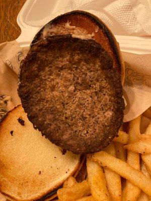 Supposedly a hamburger