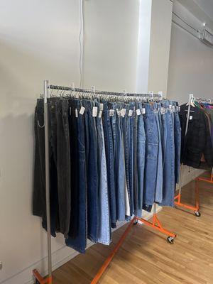 Denim, but the good kind. The kind that lasts