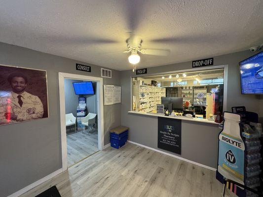 Pharmacy lobby