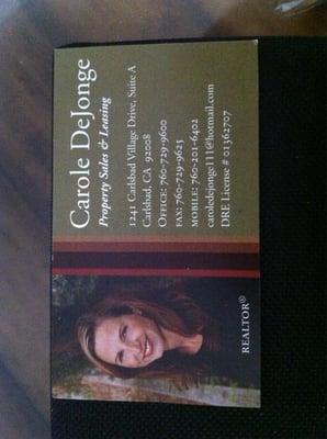 Carole DeJonge - AARE