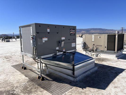 Package unit replacement