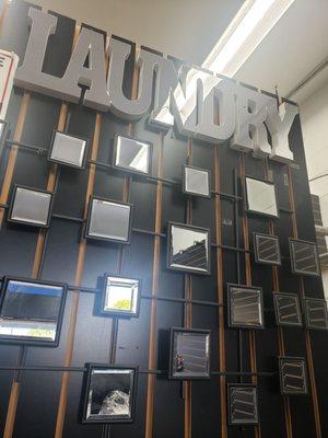 Behind the counter. Shhhhh.