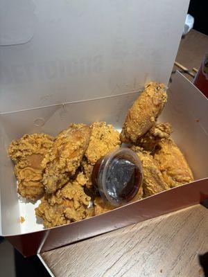 Korean fried chicken wings