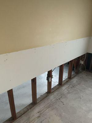 They tore out 2' out of our whole house. So unnecessary!