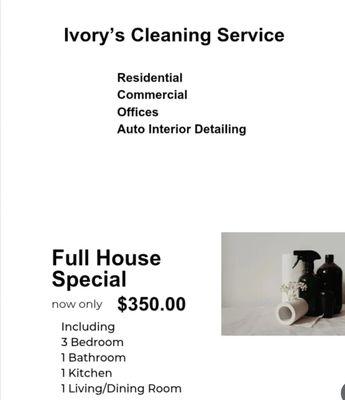 Ivory's Cleaning Service