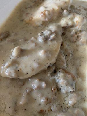Biscuits and gravy