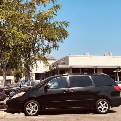 Long view, lots of parking.