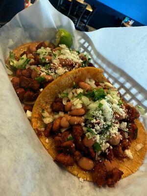 Best tacos I have ever had. They also have the Alfa Burger. It's not in the menu yet, but you could ask for it.