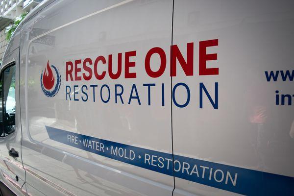 On the road and ready to serve -- Rescue One Restoration provides island-wide support for fire, water, and mold damage.