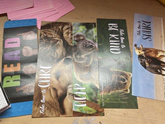 Sapphire Bookmark And Make Your Own Complement Cards