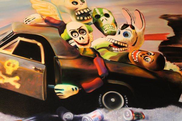 El Camino Painting by Michael Brenan