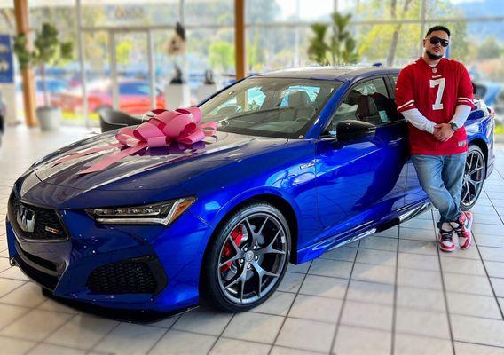 Shout out to Edmond and Team for helping make this Happen. Meet Nipsey, my new Type-S