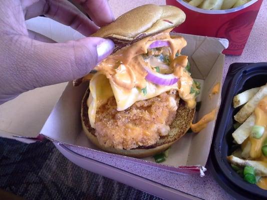 It doesn't look too pretty, but it was okay.