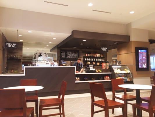 Coffee shop in Crown Plaza midtown