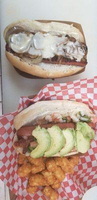Mushroom dog and Mexican dog