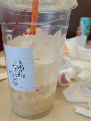 Where's the coffee? It's all ice