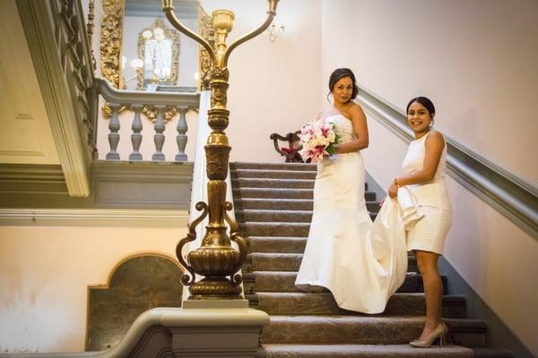 How beautiful is my daughter Kiki? She didn't get to meet Judy at Bridal Secret but I know she would of love her! #BridalSecrets