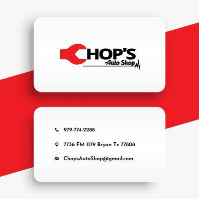 Chop's Auto Shop