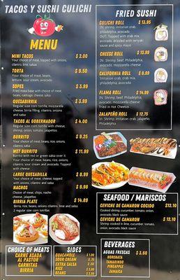 Tacos Y Sushi Culichi