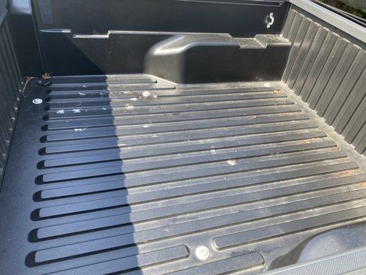 They really dropped the ball on this by not cleaning it out when I had paid to have it cleaned out.