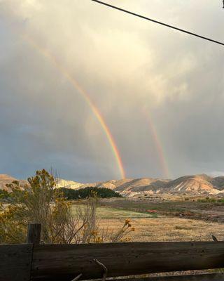Double rainbow