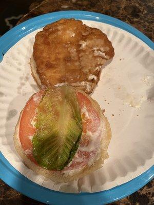 Lettuce?! Chicken Sandwhich