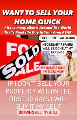 I can Sell Your House Quick Gino