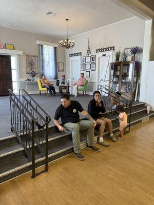 Community time after church service