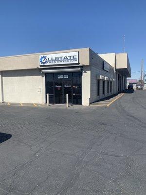 Front Entrance to AllState Transmission